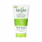 simple moisturizing facial wash