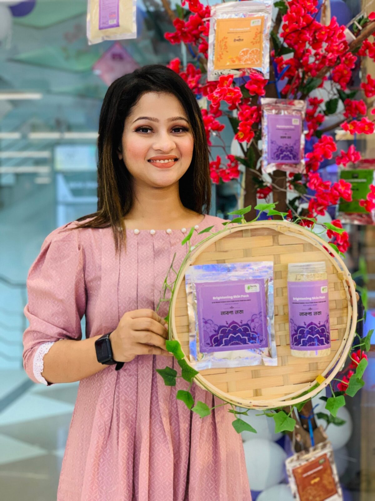 brightening skin pack । লাবন্য লতা (120 gm)